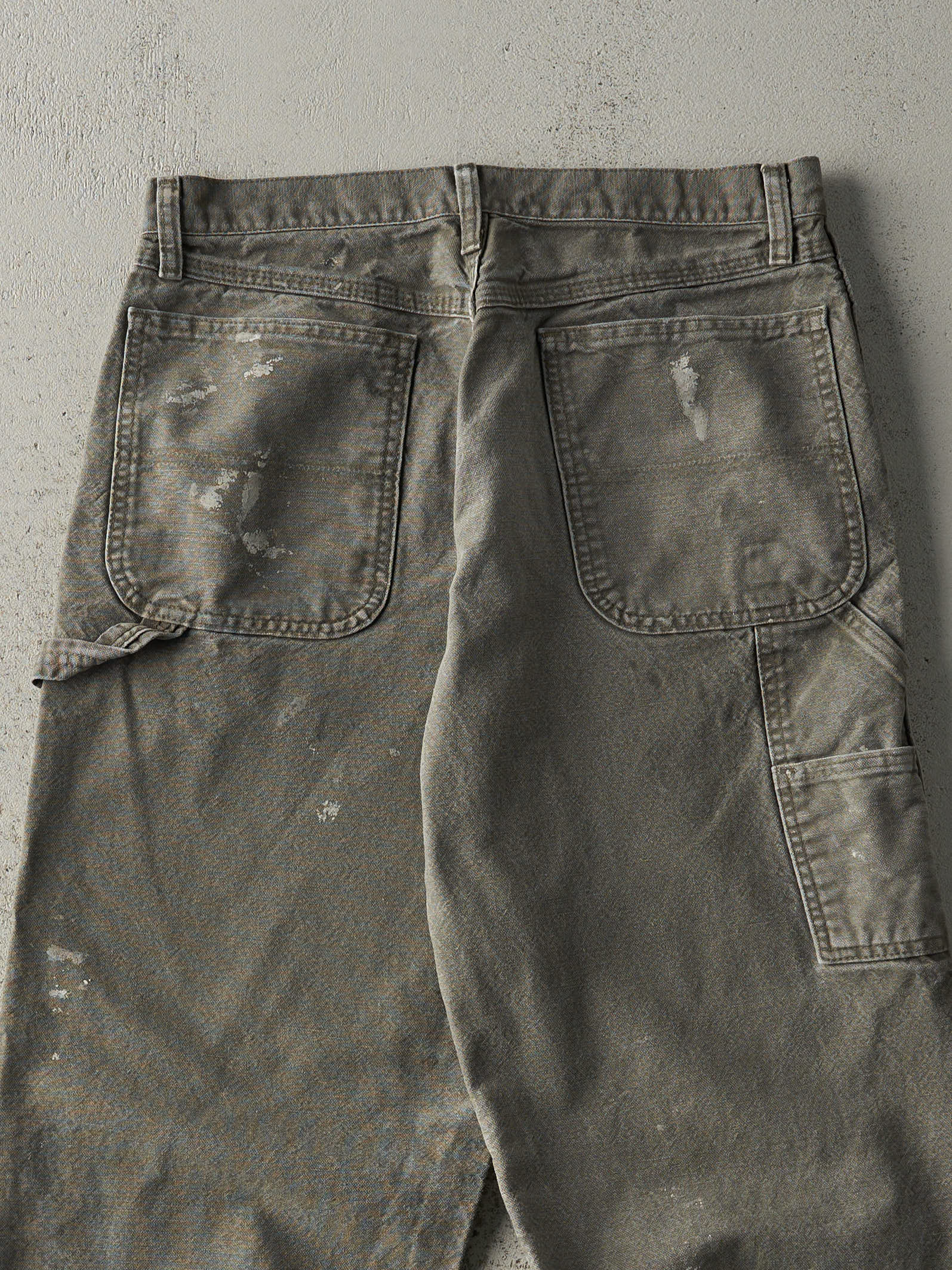 Vintage Y2K Green Rustler Carpenter Pants (31.5x29.5)
