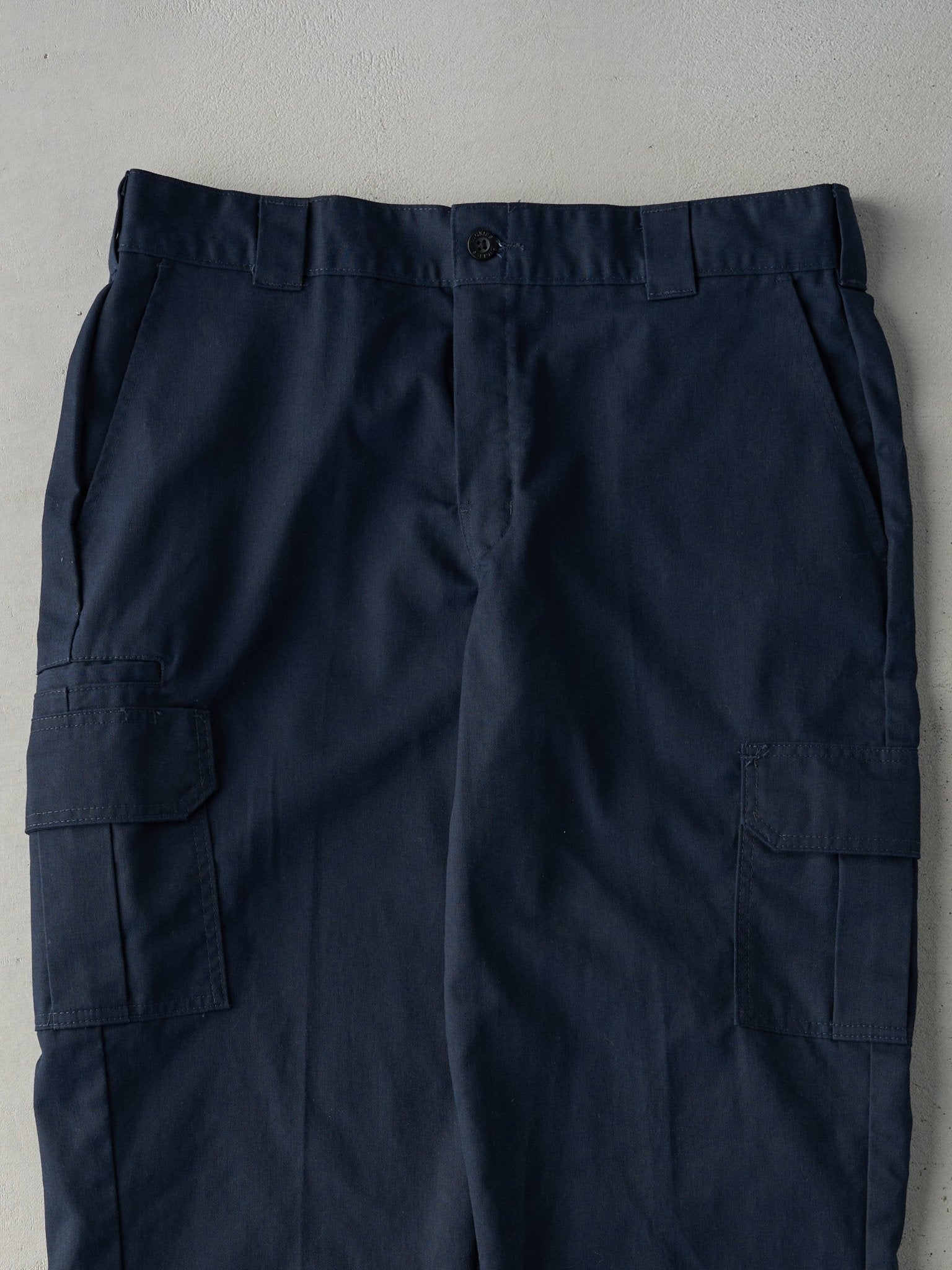 Vintage 90s Navy Blue Dickies Regular Straight Pants (37x29.5)