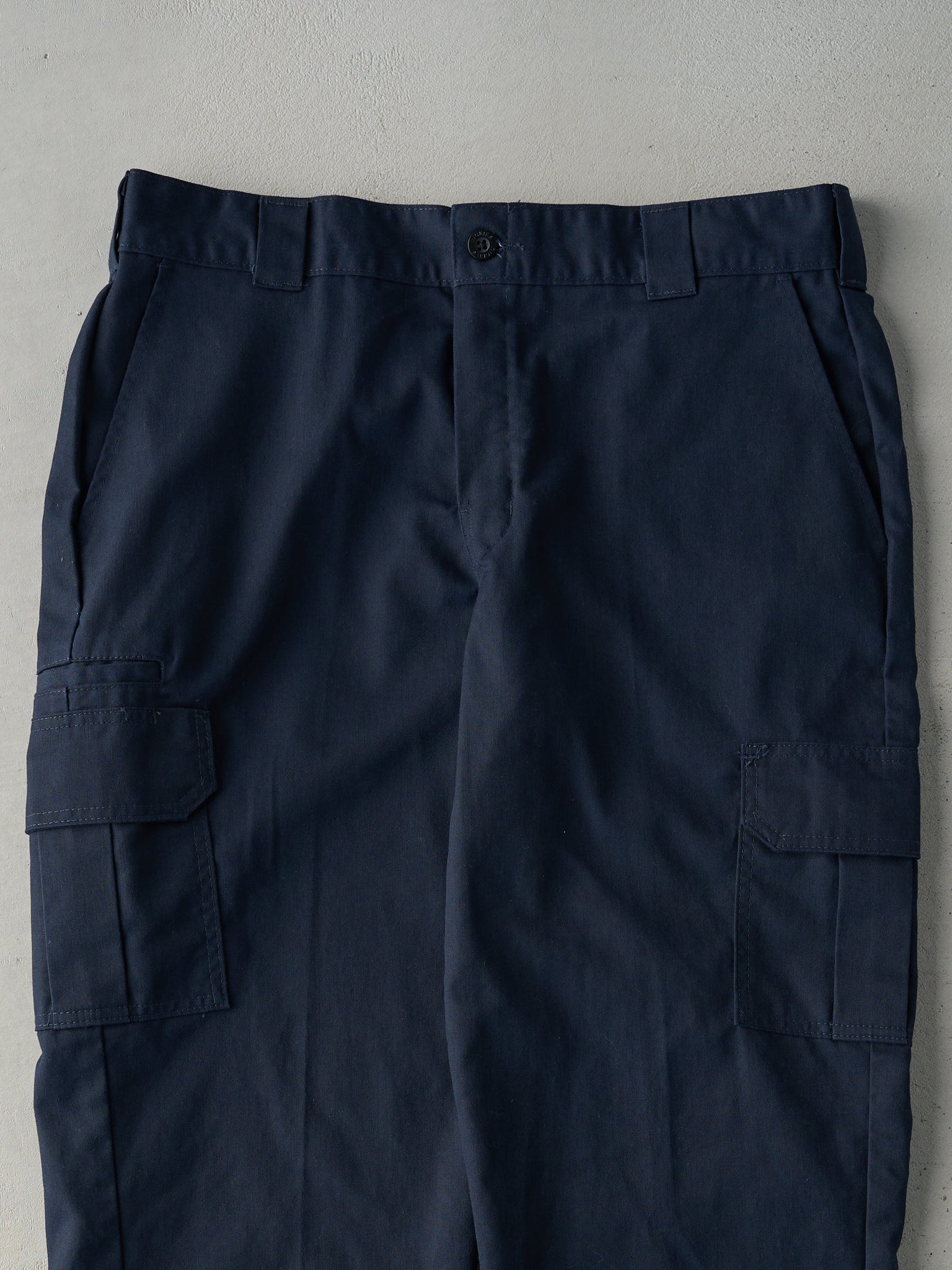 Vintage 90s Navy Blue Dickies Regular Straight Pants (37x29.5)