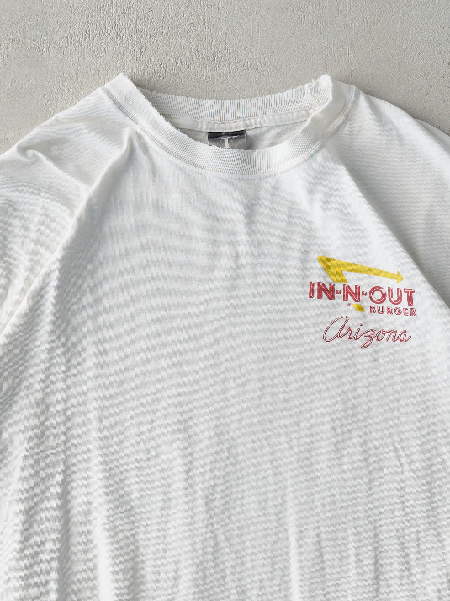 Vintage 07' White Arizona In-N-Out Burger Tee (M/L)