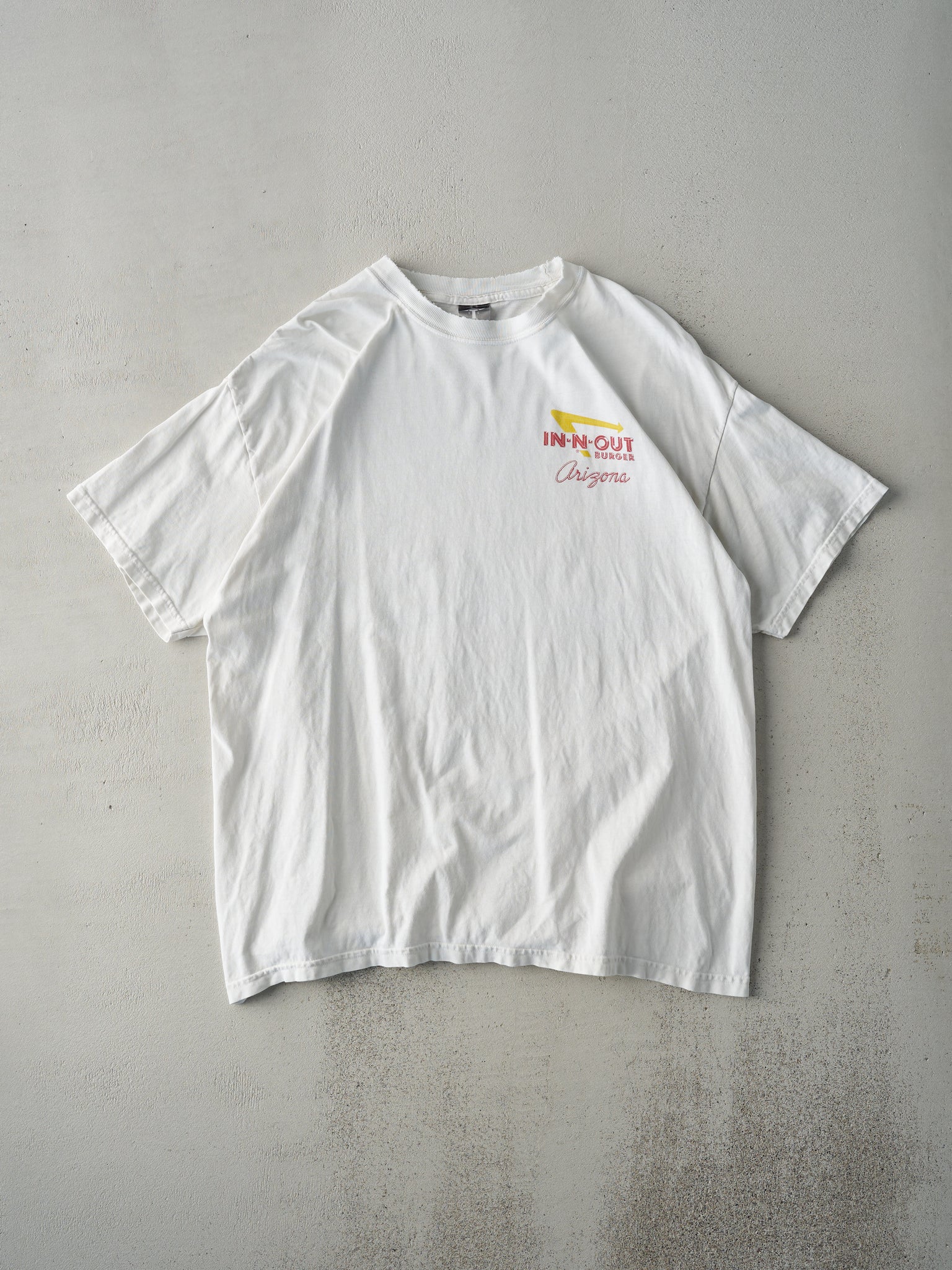 Vintage 07' White Arizona In-N-Out Burger Tee (M/L)