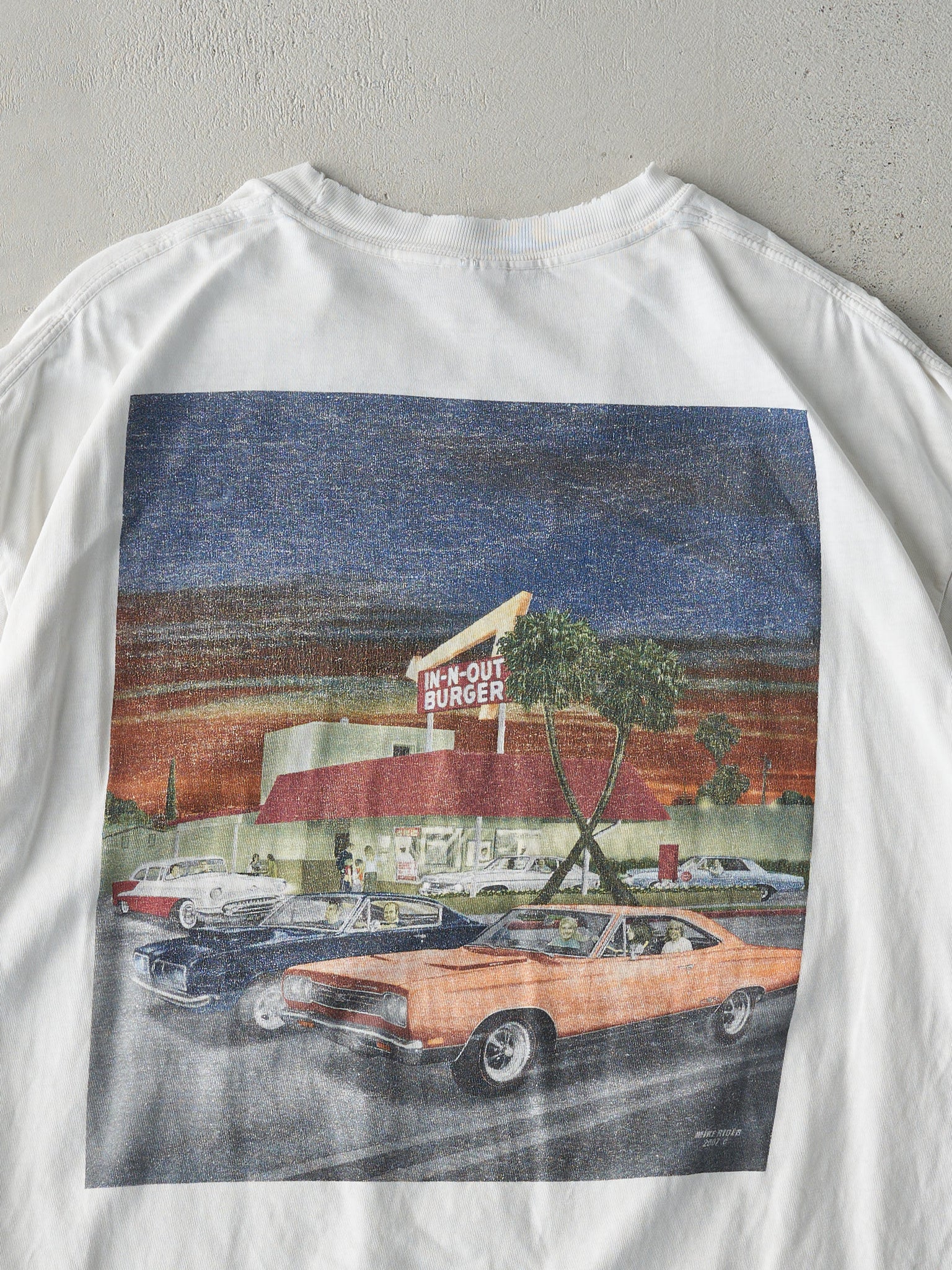 Vintage 07' White Arizona In-N-Out Burger Tee (M/L)