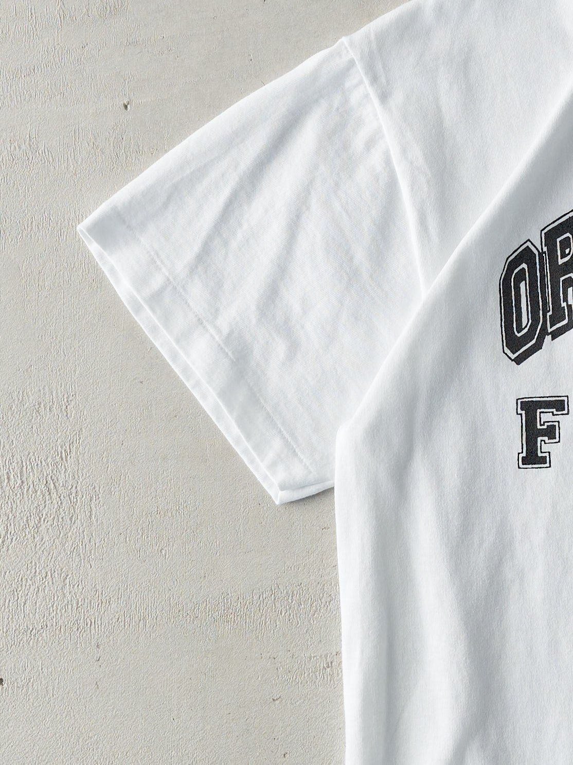 Vintage 90s White Oregon State Football Russell Athletic Tee (S/M)