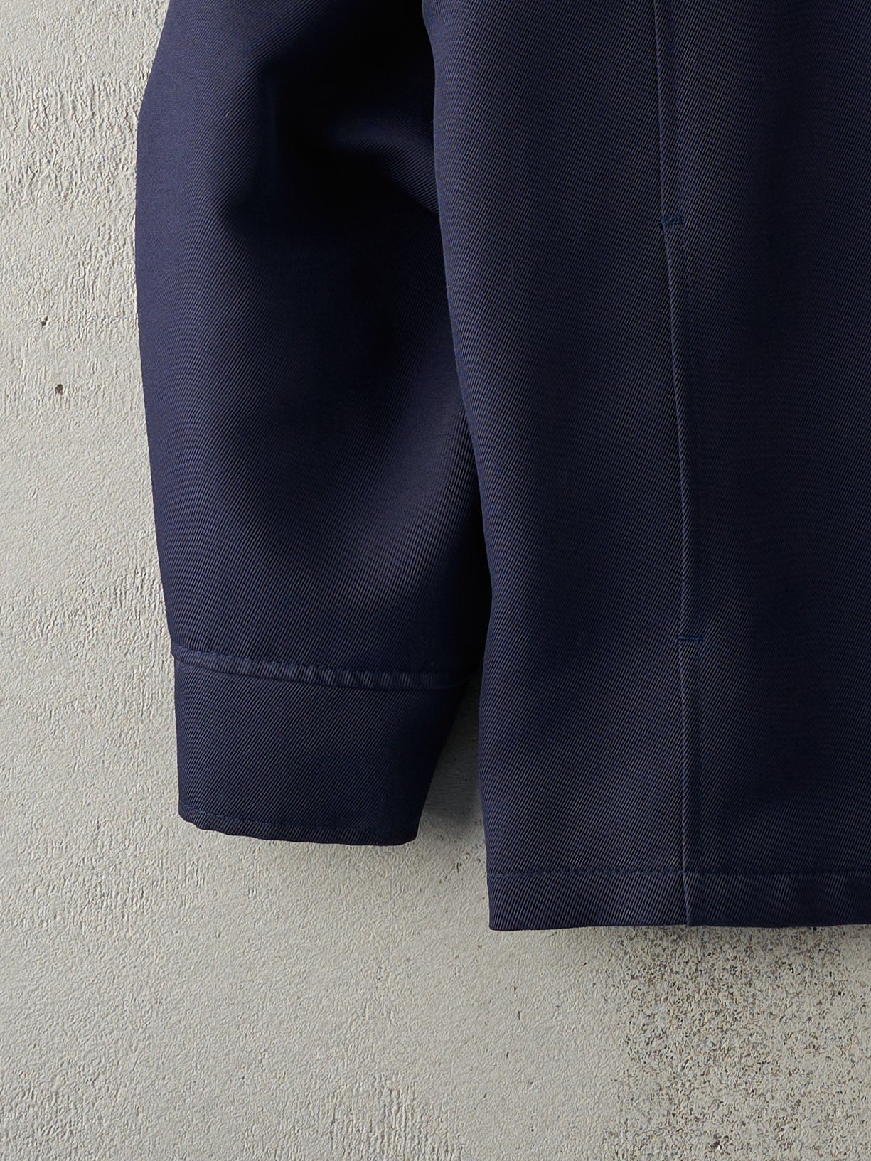 Vintage 70s Navy Blue Blank Work Jacket (M/L)