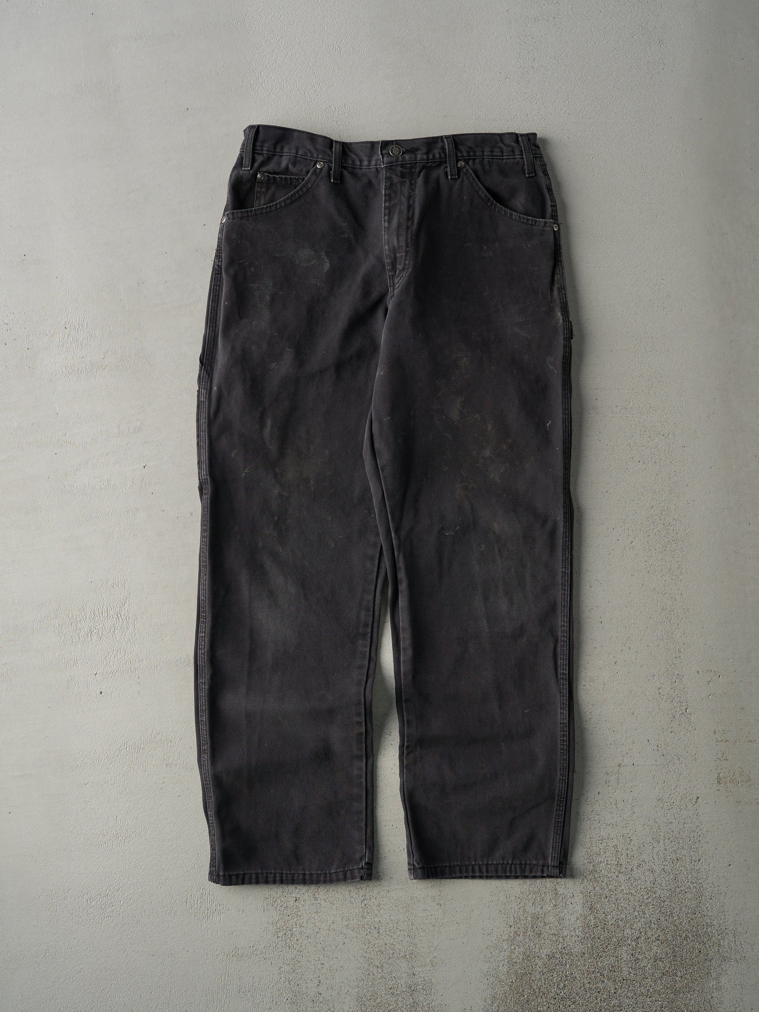 Vintage 90s Black Dickies Carpenter Pants (34x30)