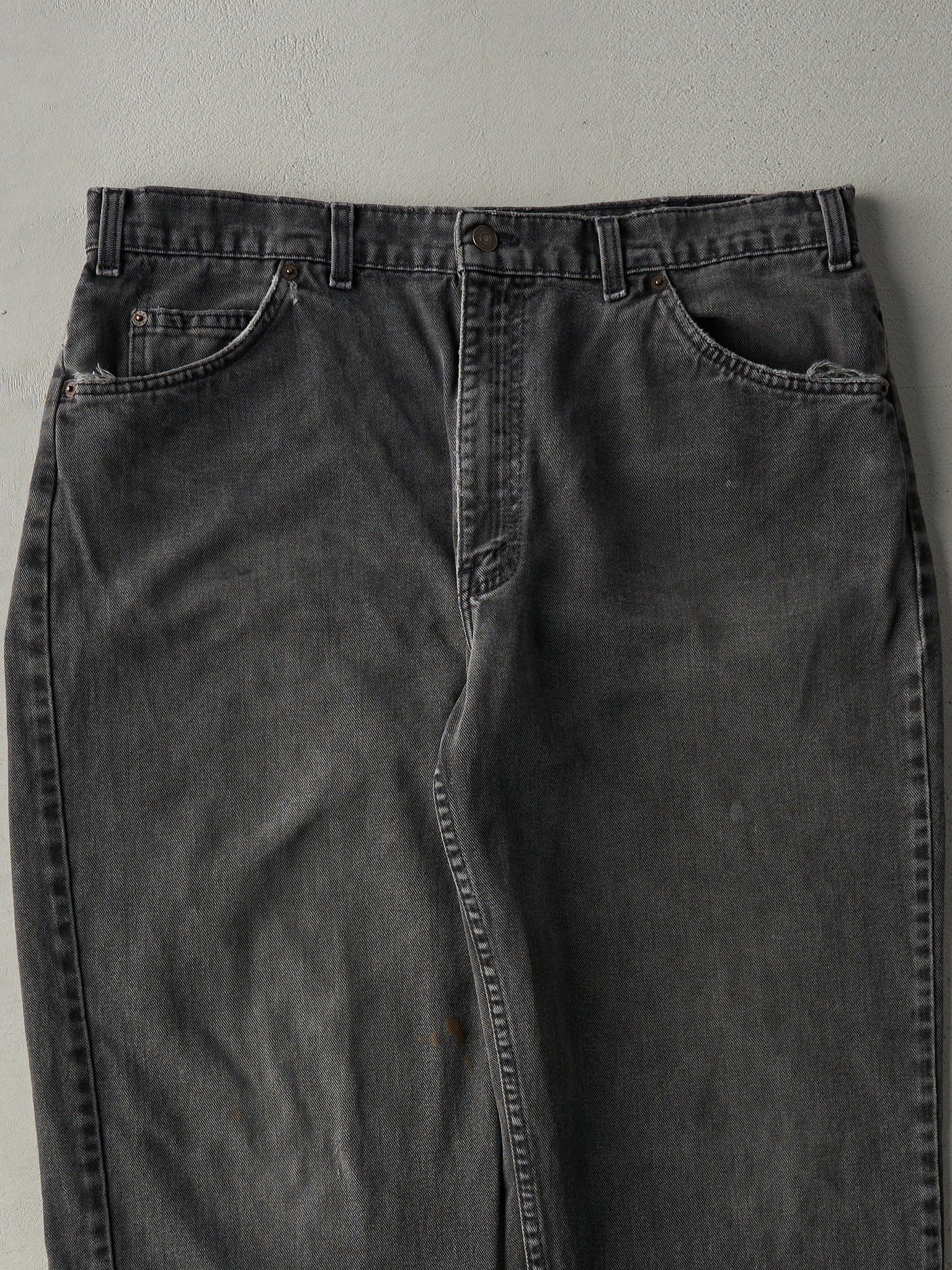 Vintage 90s Faded Black Levi's Pants (36x28.5)