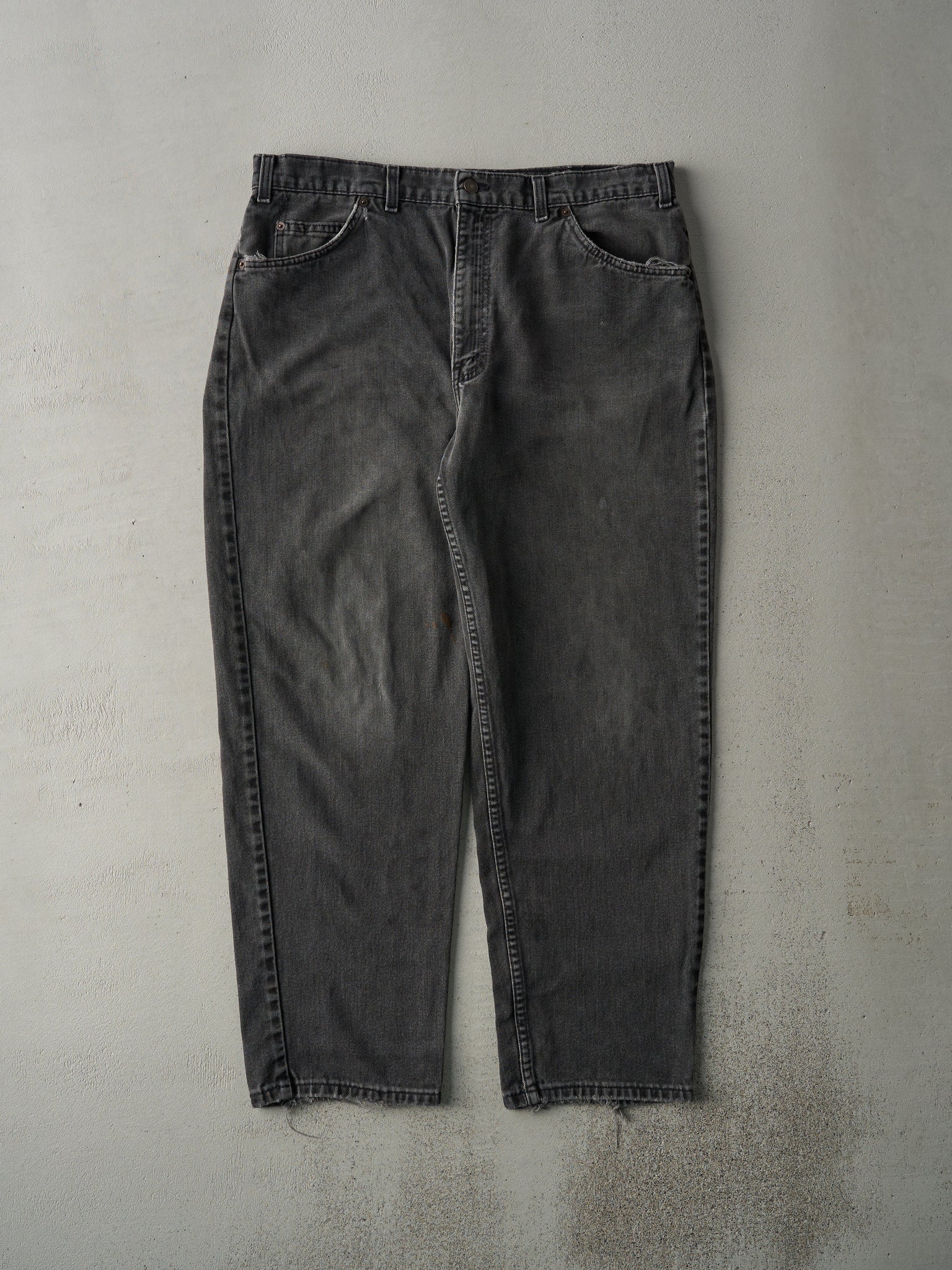 Vintage 90s Faded Black Levi's Pants (36x28.5)