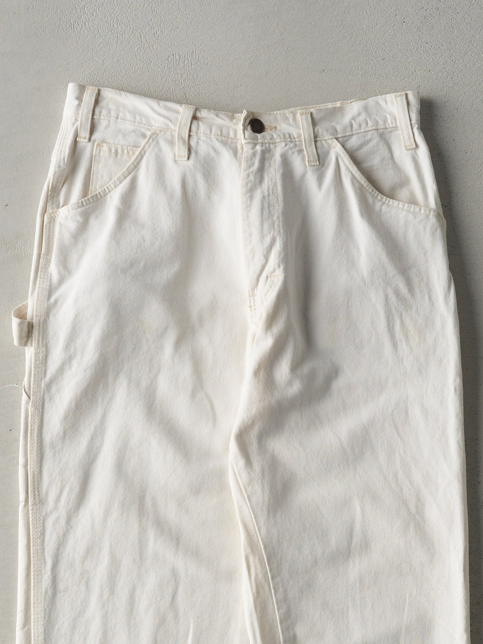 Vintage Y2K White Dickies Carpenter Pants (30x28)