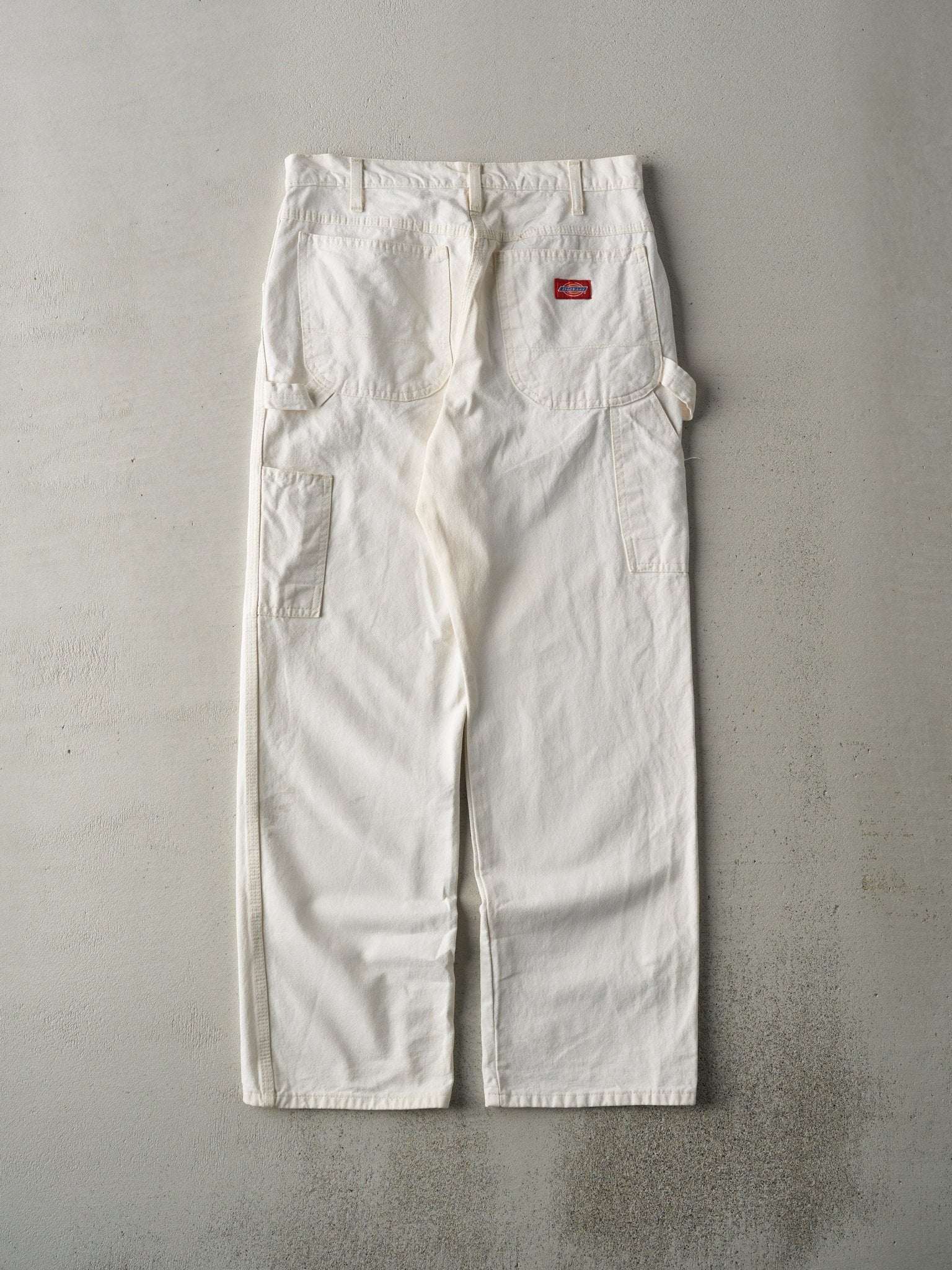 Vintage Y2K White Dickies Carpenter Pants (30x28)