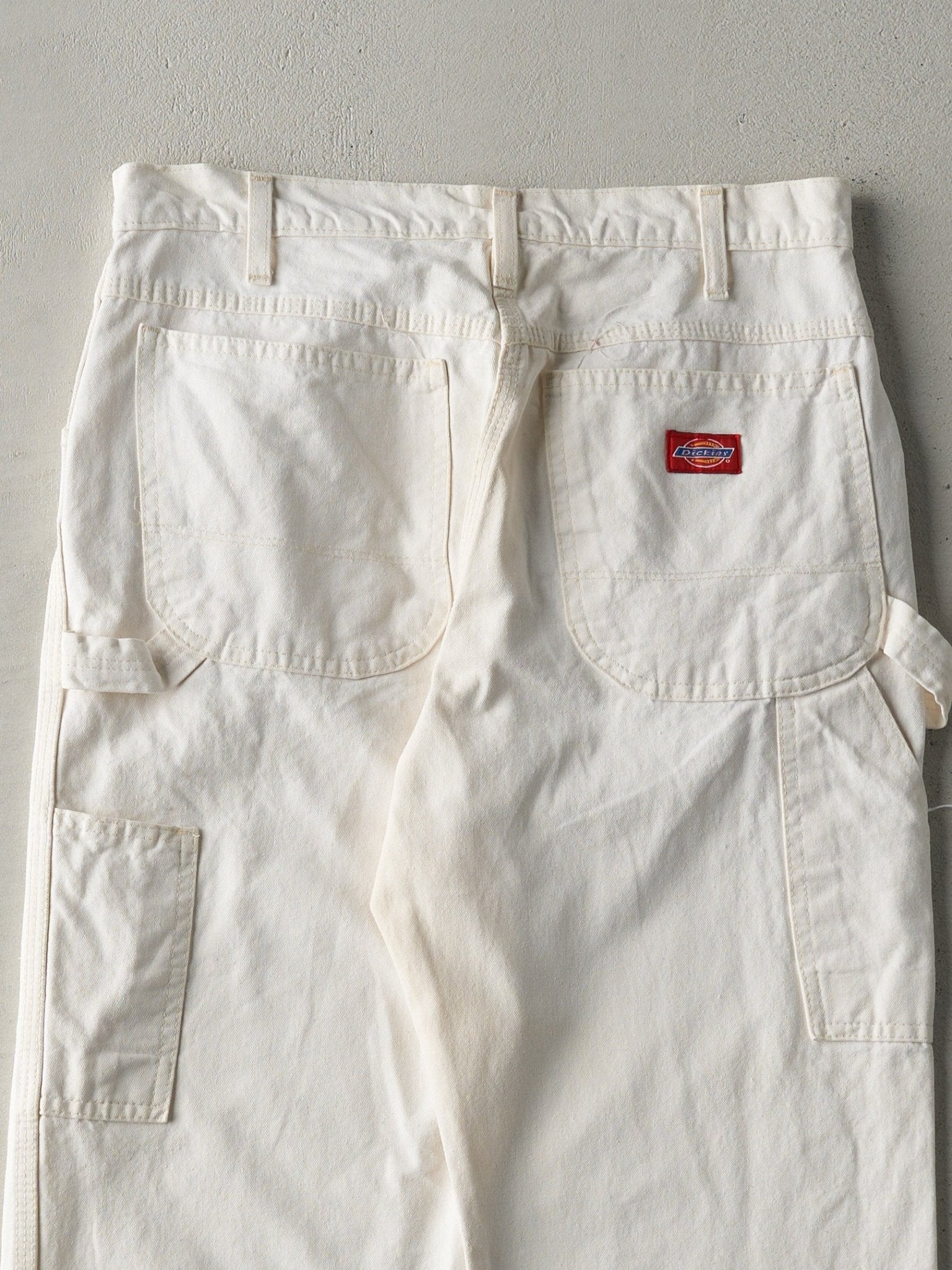 Vintage Y2K White Dickies Carpenter Pants (30x28)