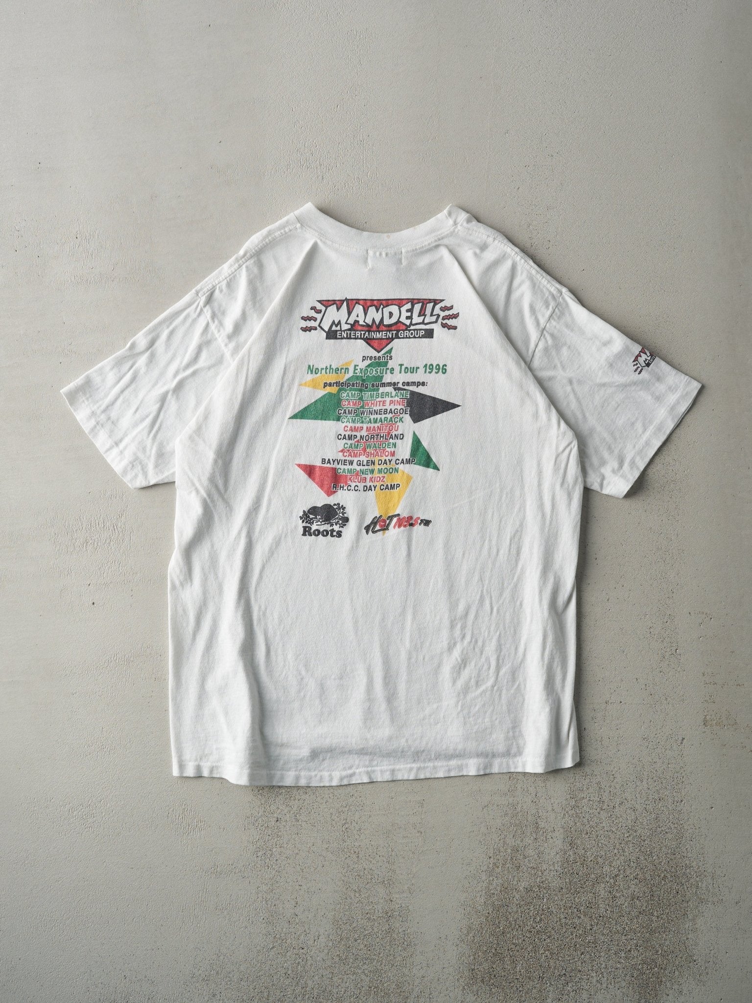 Vintage 96' White Roots Summer Tour Single Stitch Tee (M/L)