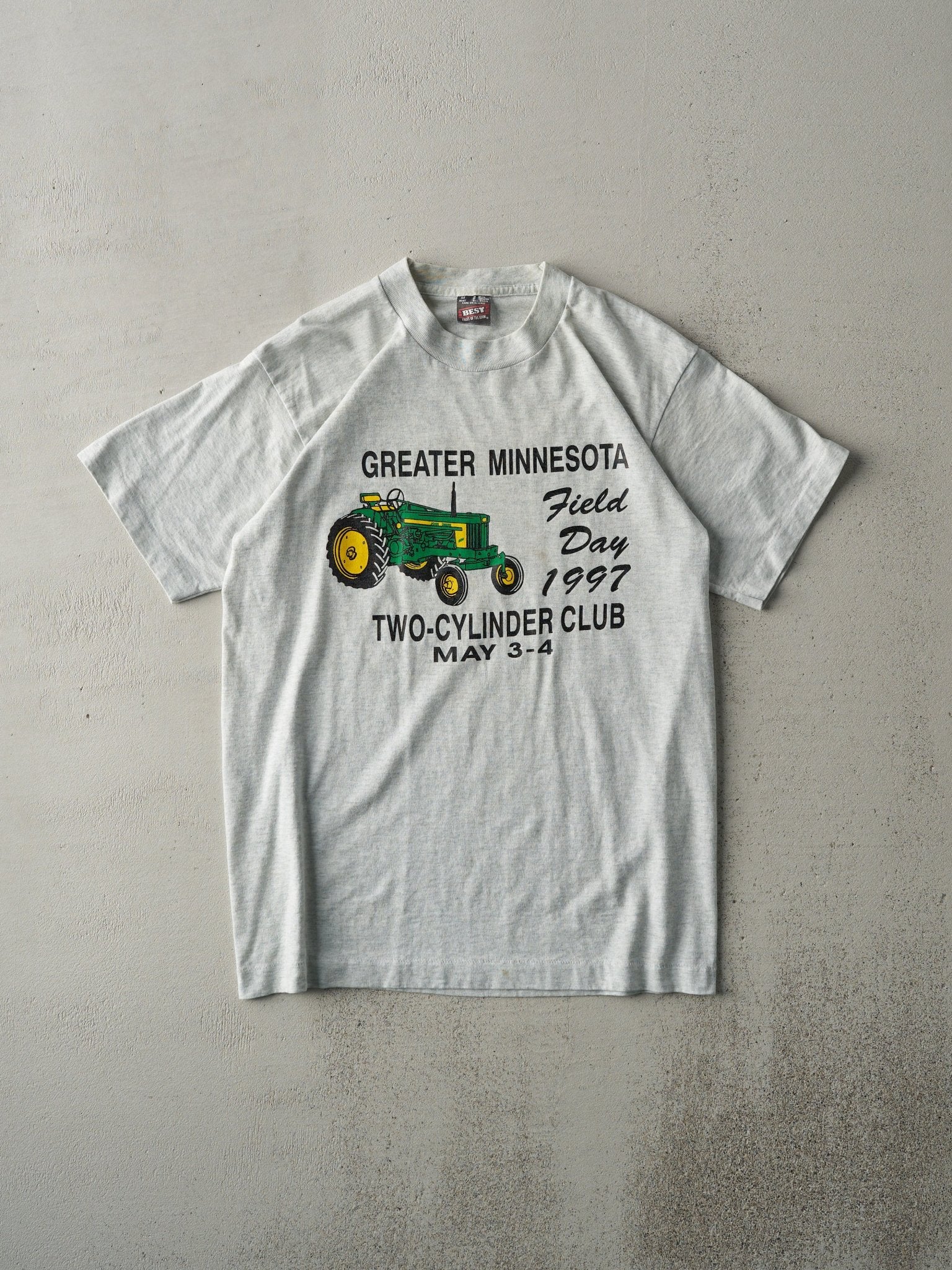 Vintage 97' Grey Minnesota Field Day Single Stitch Tee (S)