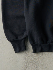 Vintage 80s Black Blank Crewneck (M)