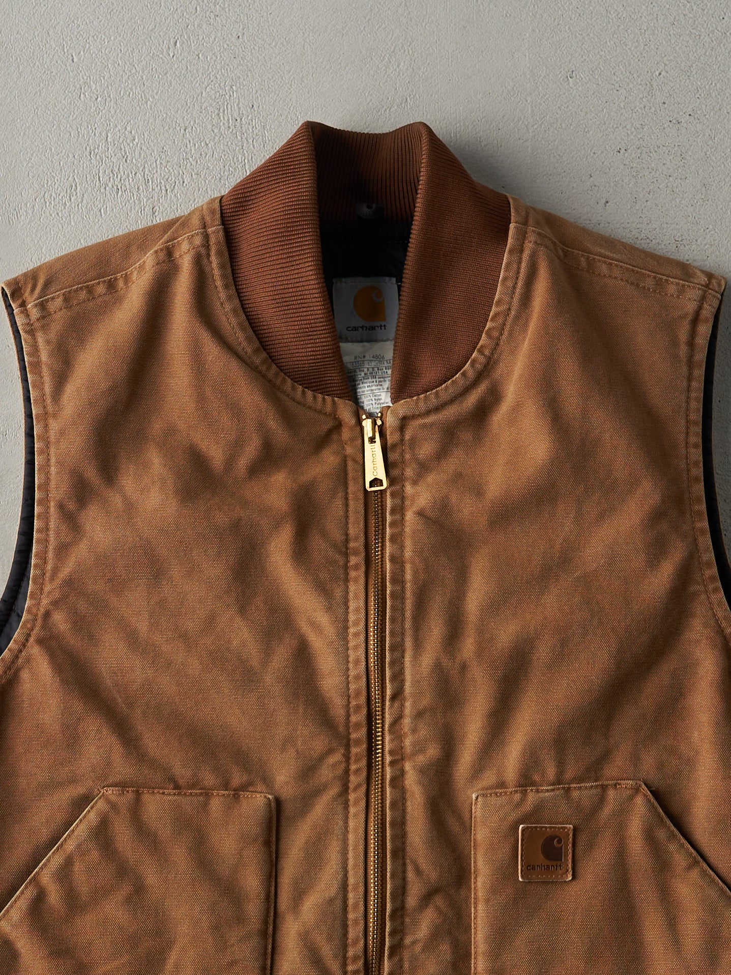 Vintage Y2K Brown Carhartt Vest (M/L)