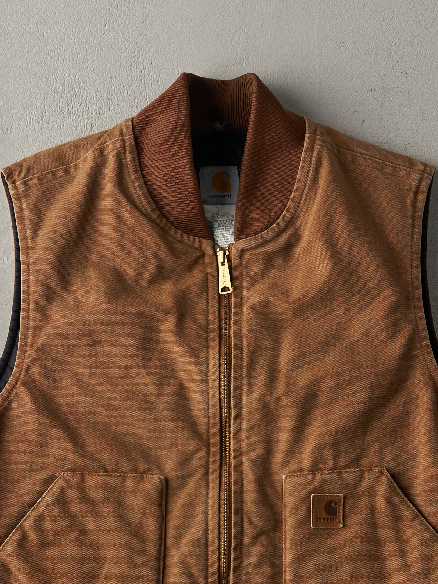 Vintage Y2K Brown Carhartt Vest (M/L)