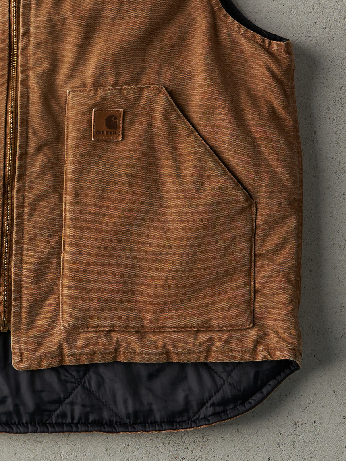 Vintage Y2K Brown Carhartt Vest (M/L)