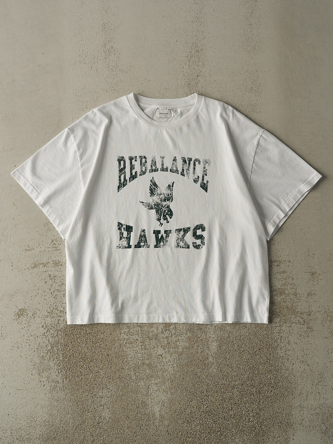 Homecoming Hawks Tee - White