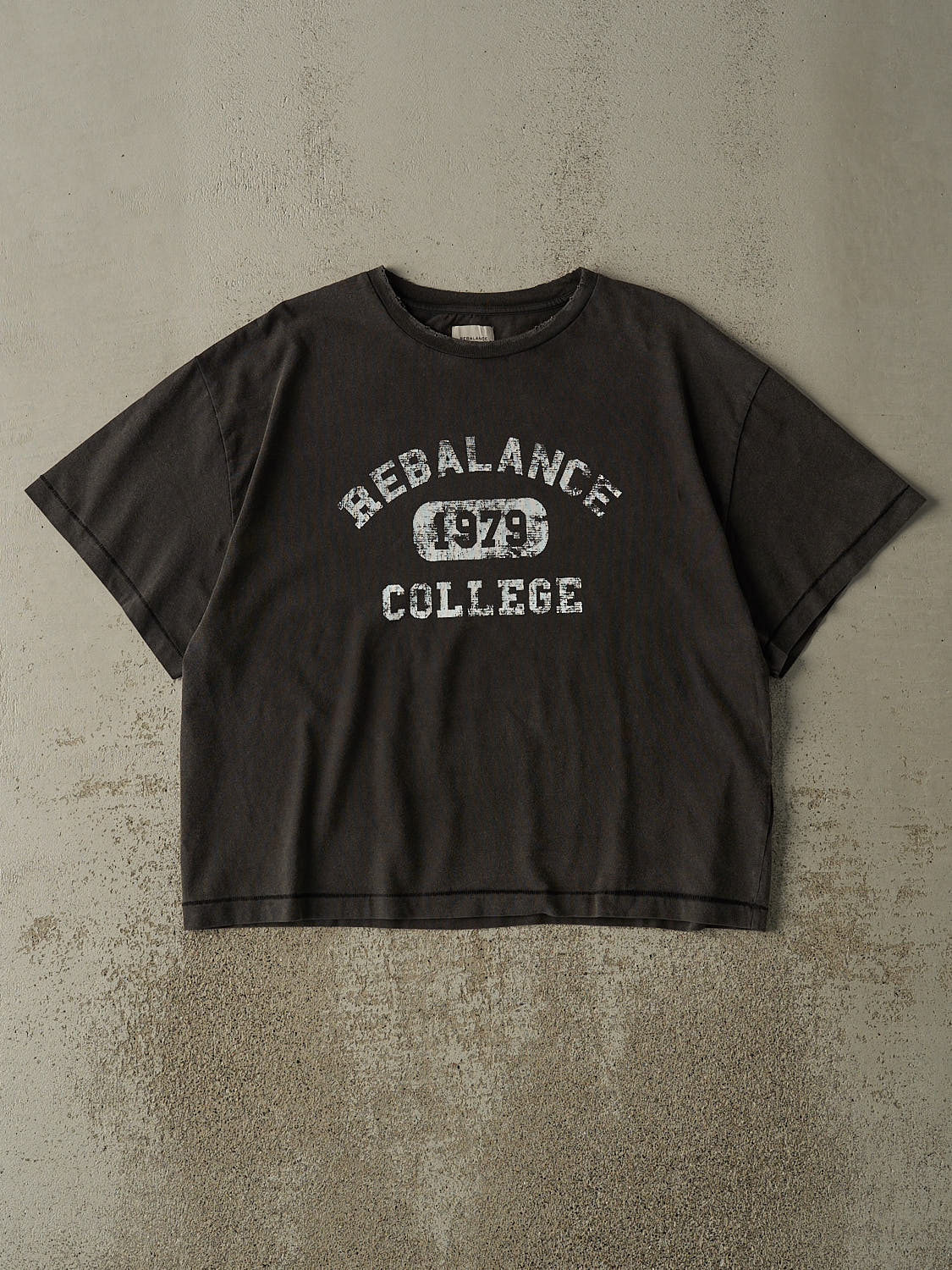 Homecoming College Tee - Jet Black