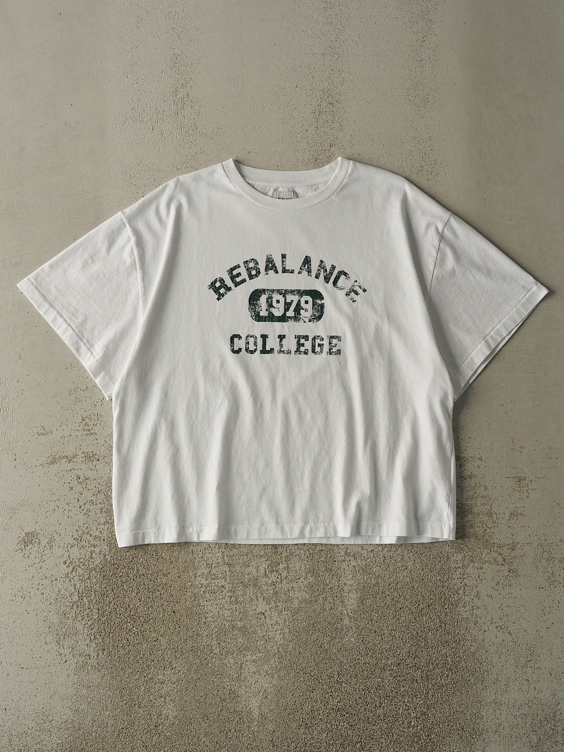 Homecoming College Tee - White