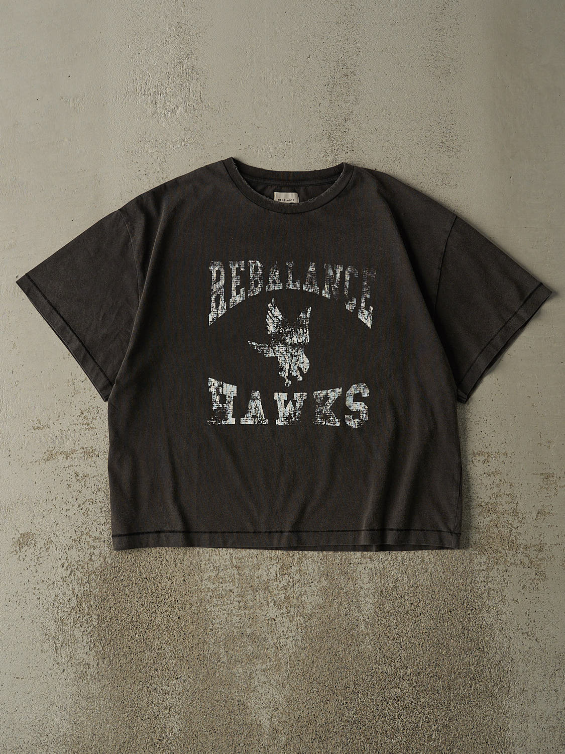 Homecoming Hawks Tee - Jet Black