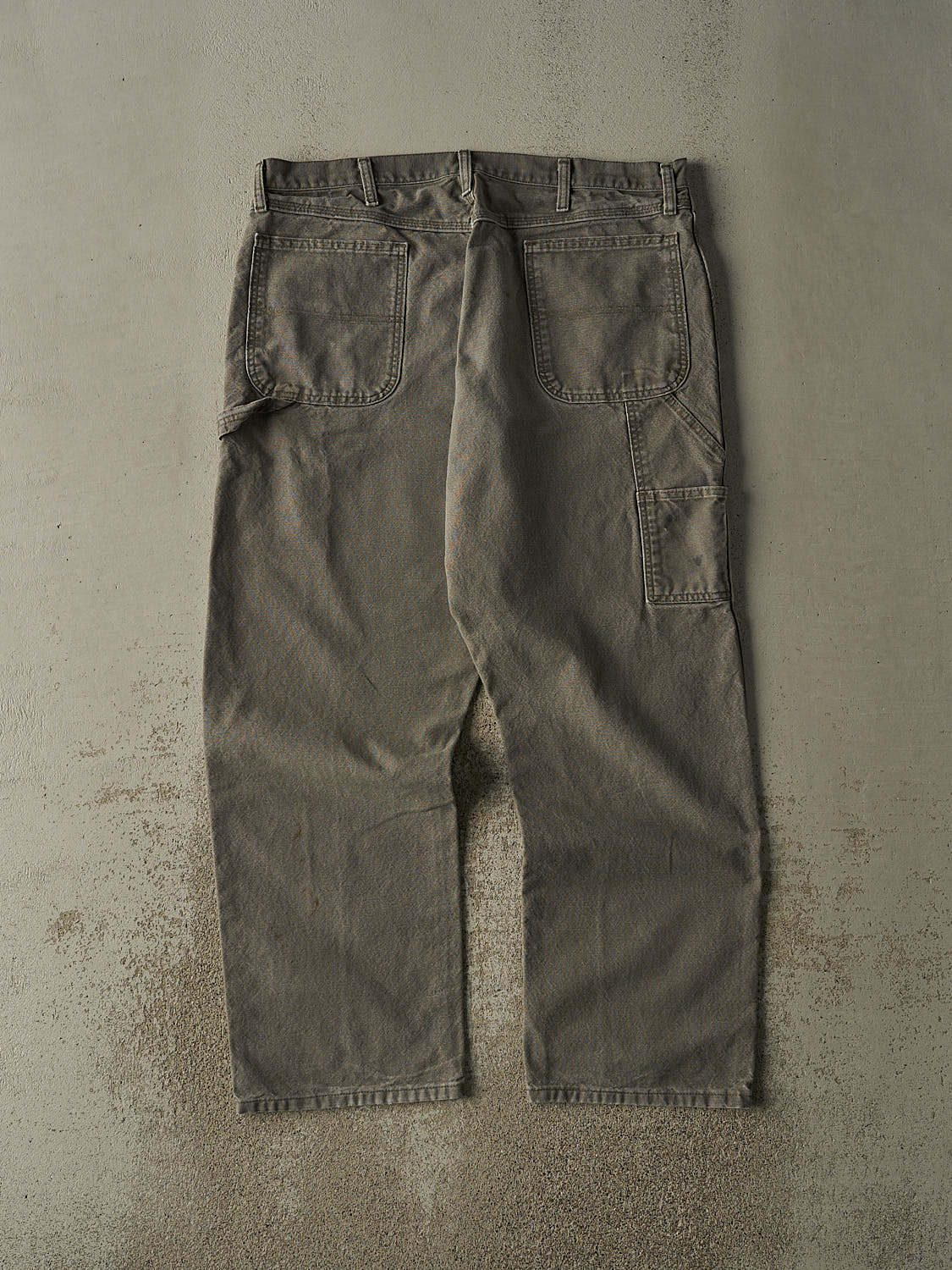 Vintage 90s Faded Green Rustler Carpenter Pants (38x30)