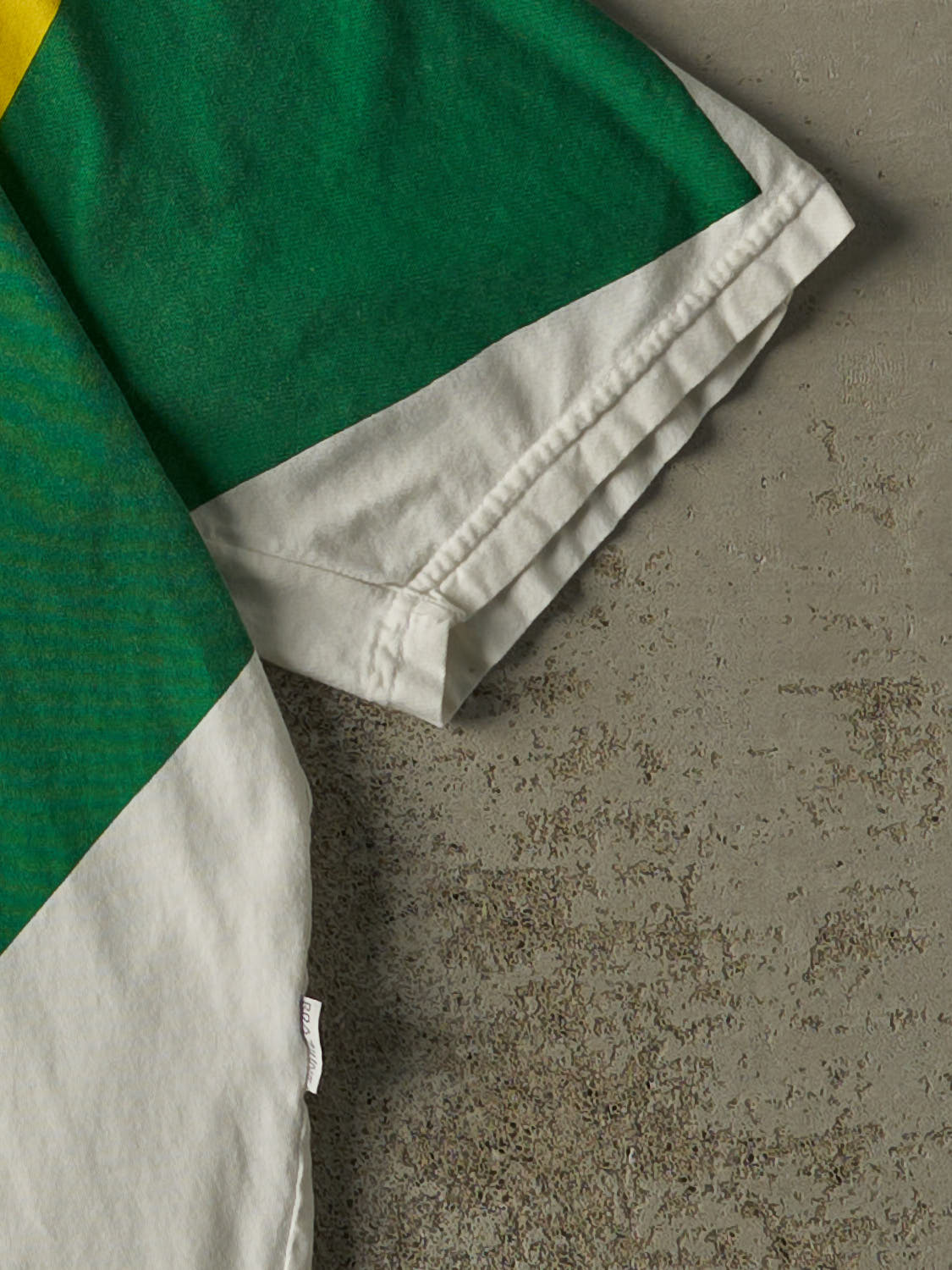 Vintage Y2K White & Green Brazil Tee (L)