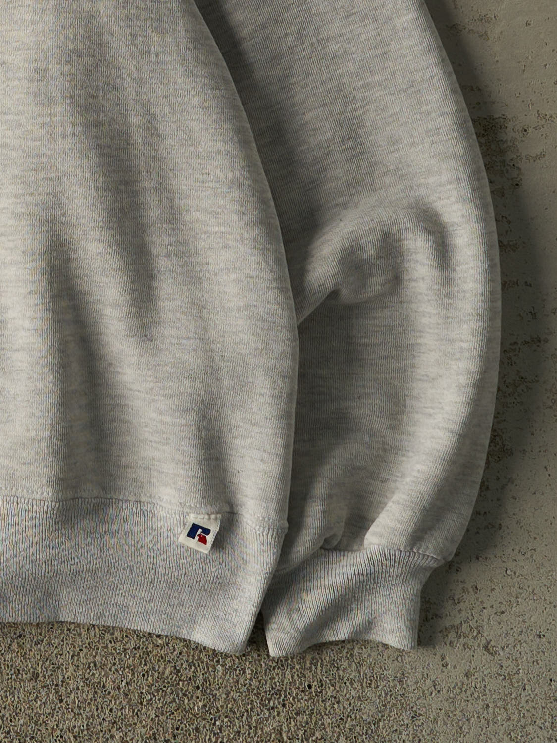 Vintage 90s Heather Grey Russell Athletic Blank Crewneck (M/L)