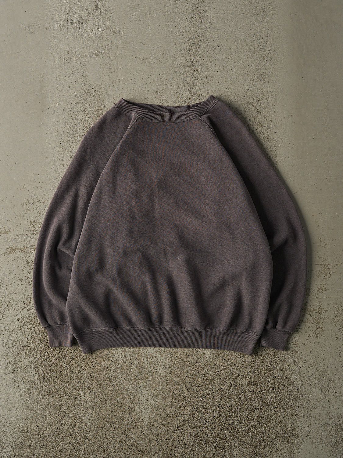 Vintage 80s Faded Grey Blank Crewneck (L)