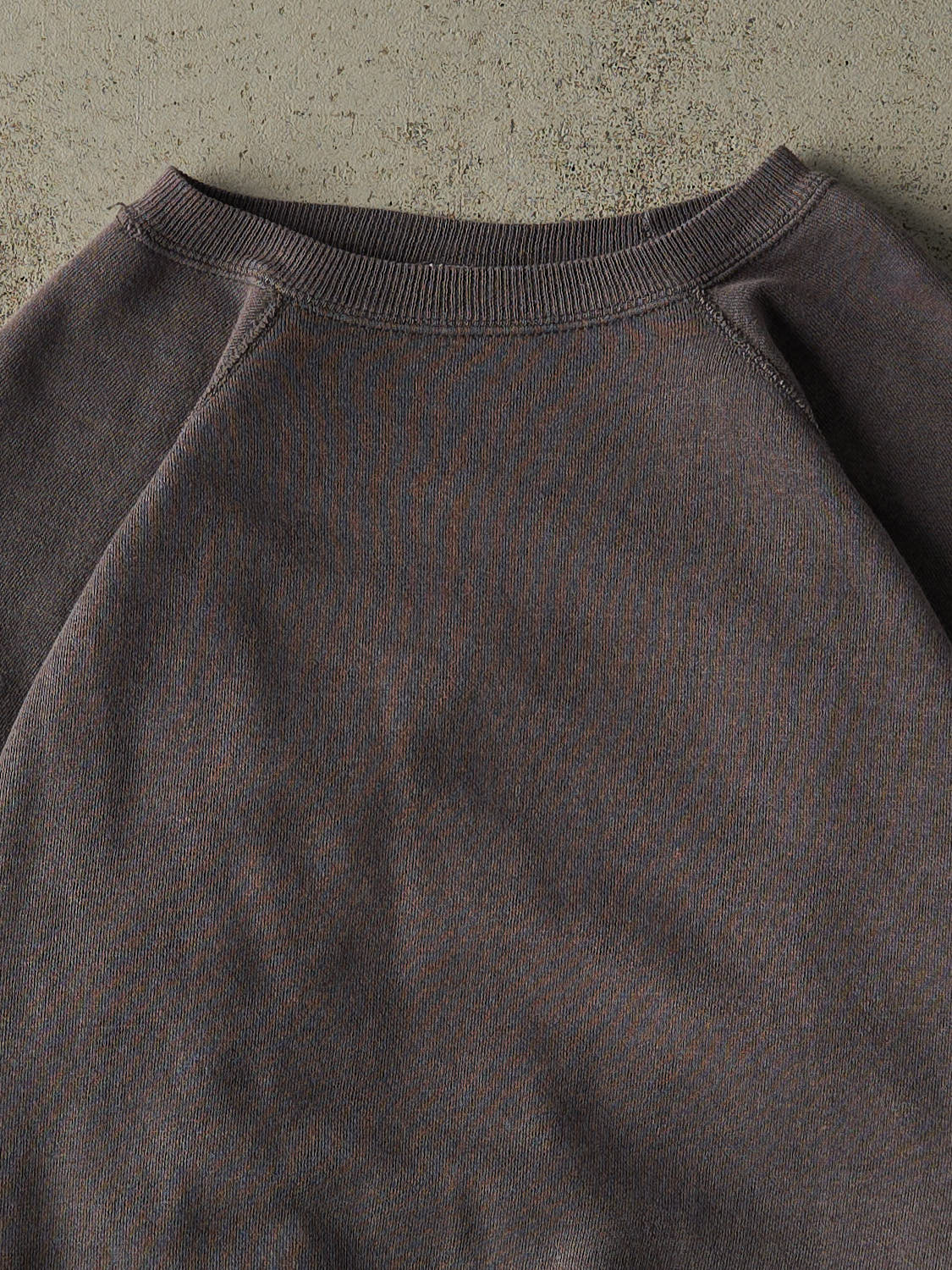 Vintage 80s Faded Grey Blank Crewneck (L)