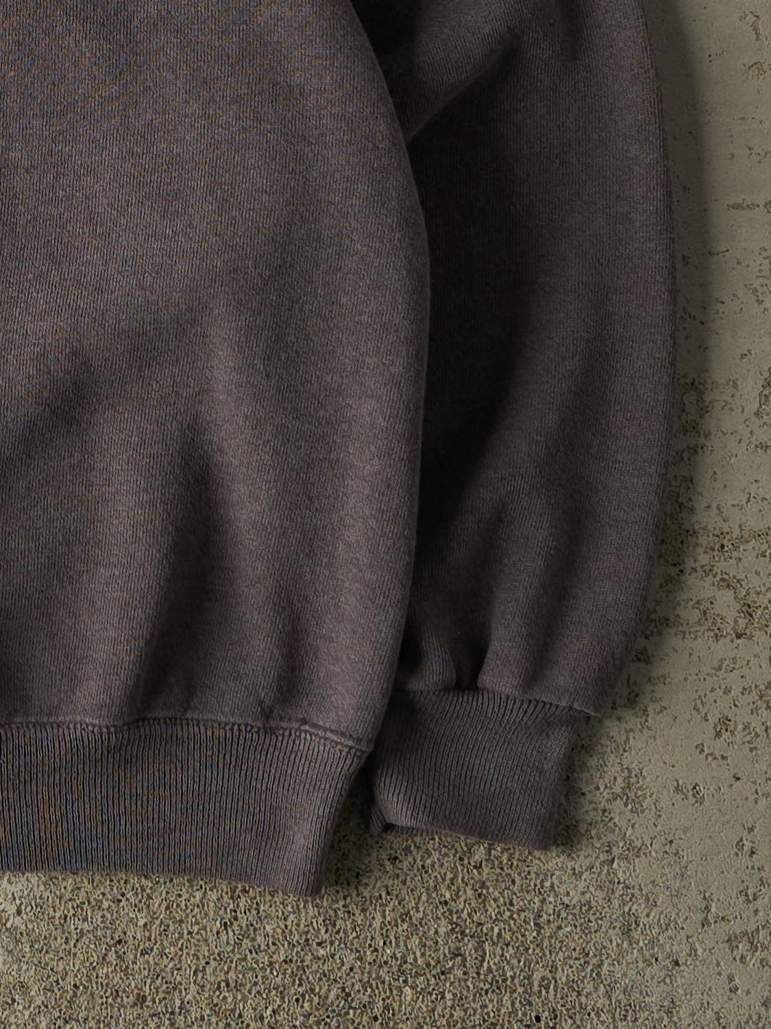 Vintage 80s Faded Grey Blank Crewneck (L)