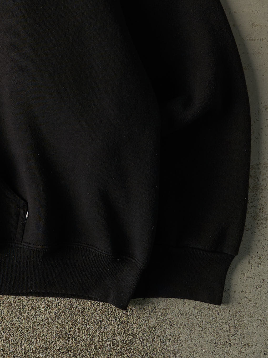 Vintage 90s Black Discus Athletic Blank Boxy Hoodie (XXL)
