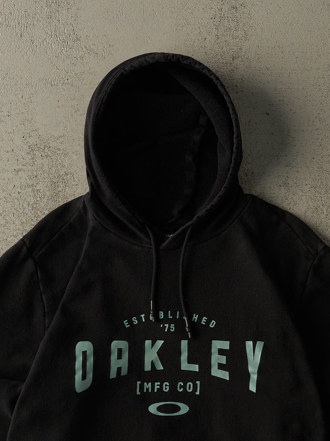 Vintage Y2K Black Oakley Hoodie (S/M) – Rebalance Vintage