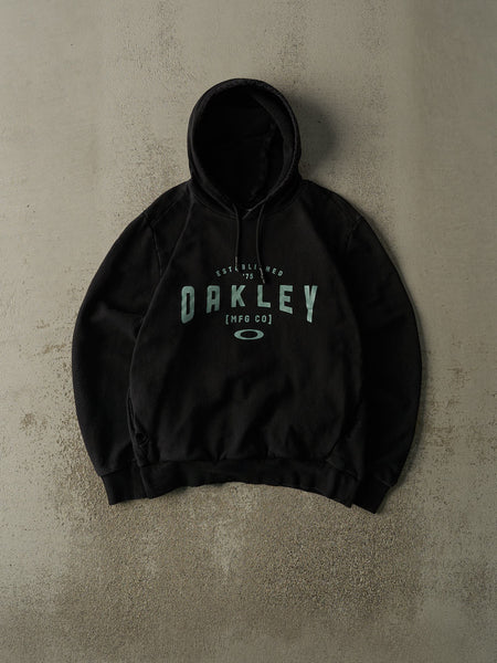 Vintage Y2K Black Oakley Hoodie (S/M) – Rebalance Vintage