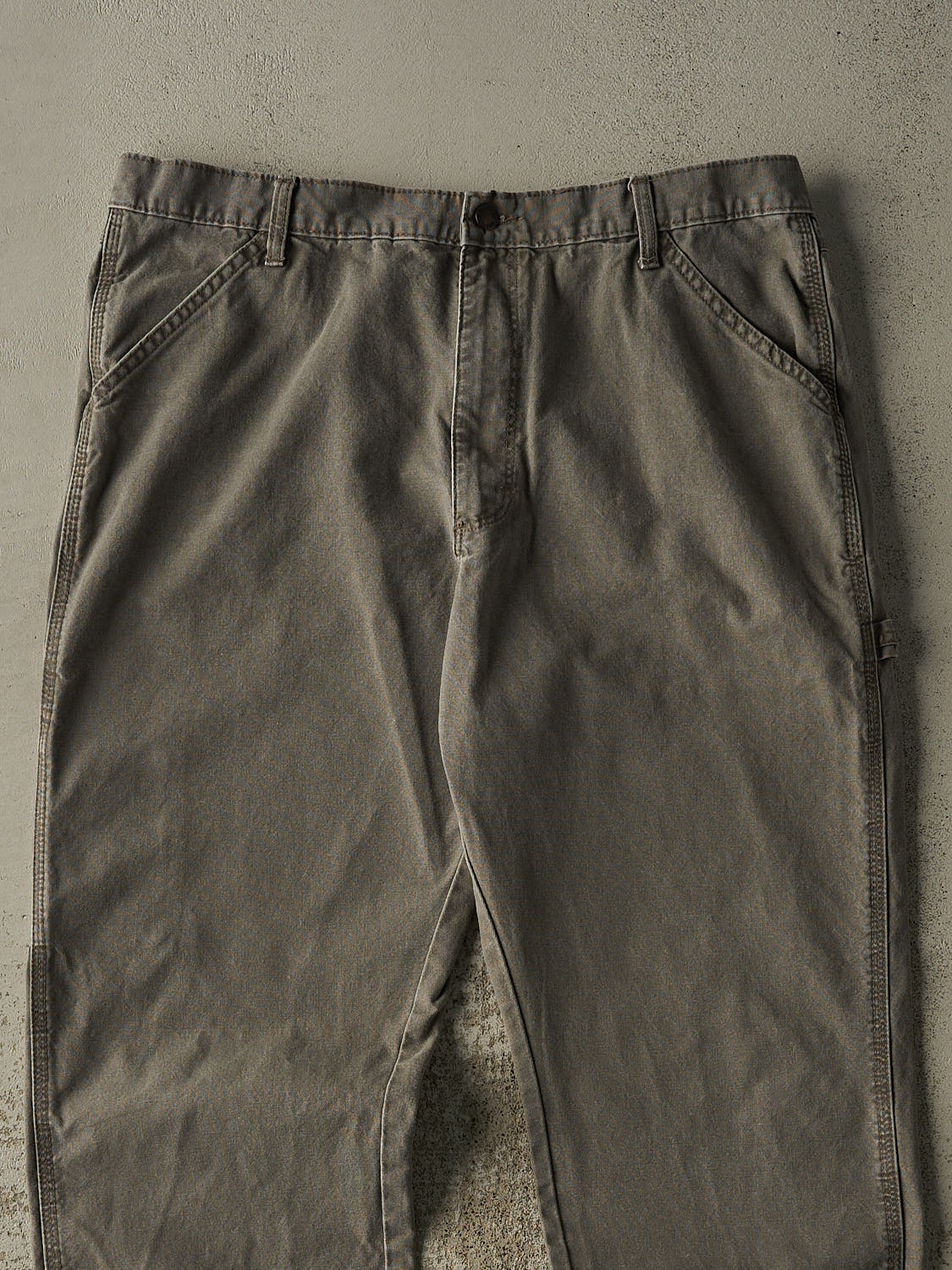 Vintage 90s Grey Rustler Carpenter Pants (36x31)