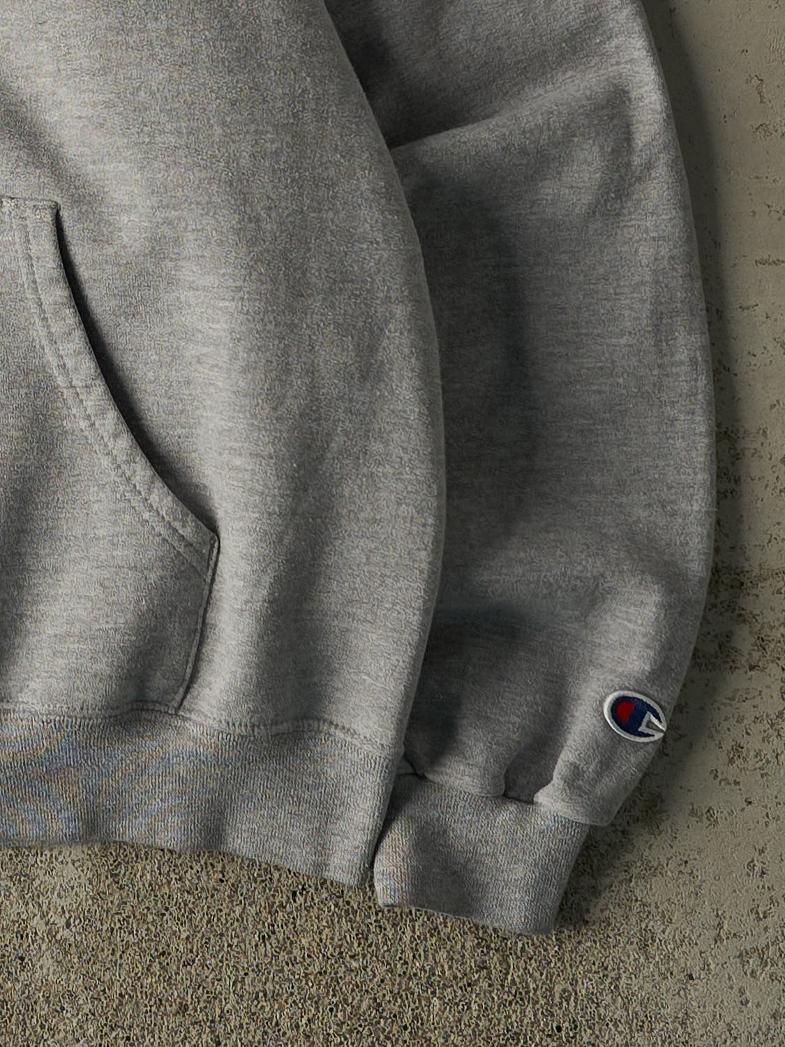 Vintage 90s Grey George Mason University Champion Hoodie (S)