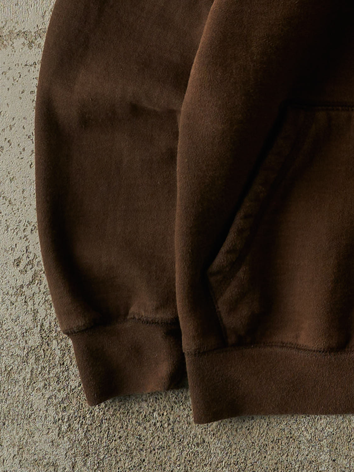 Vintage Y2K Sun Faded Brown Browning Embroidered Hoodie (M/L)