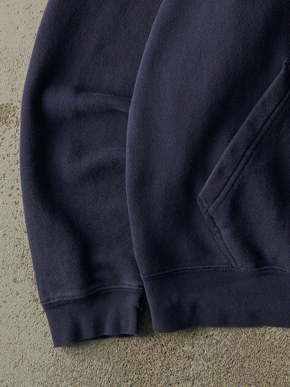 Vintage 90s Navy Blue Penn State Embroidered Hoodie (XXL)