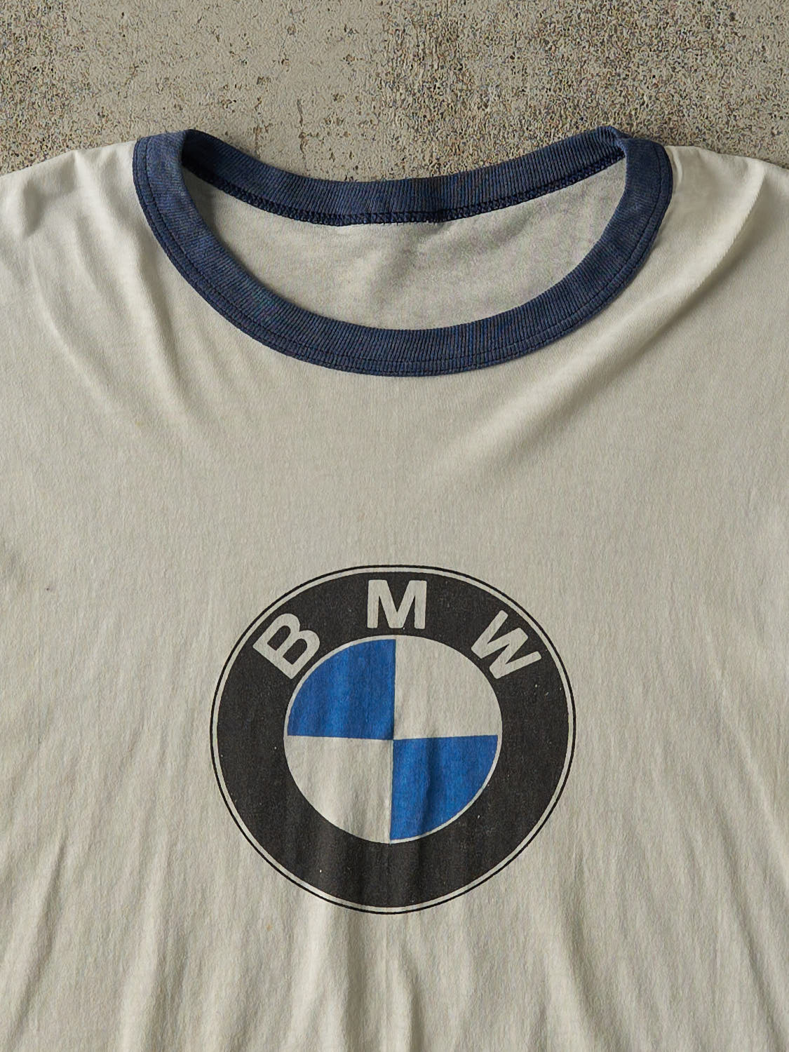 Vintage 90s White BMW Cut Off Cropped Tank (XS/S)