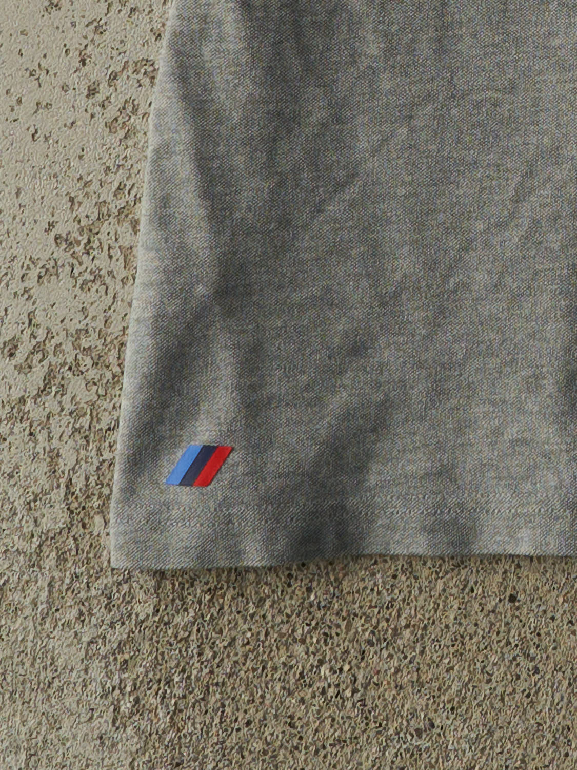 Vintage Y2K Grey BMW Motorsport Collared Quarter Button Tee (XS/S)