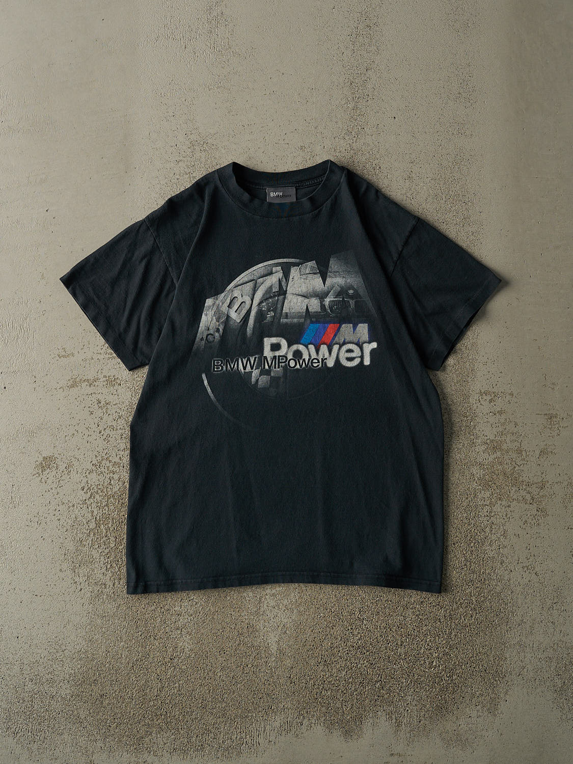 Vintage 90s Black BMW M Power Tee (L)