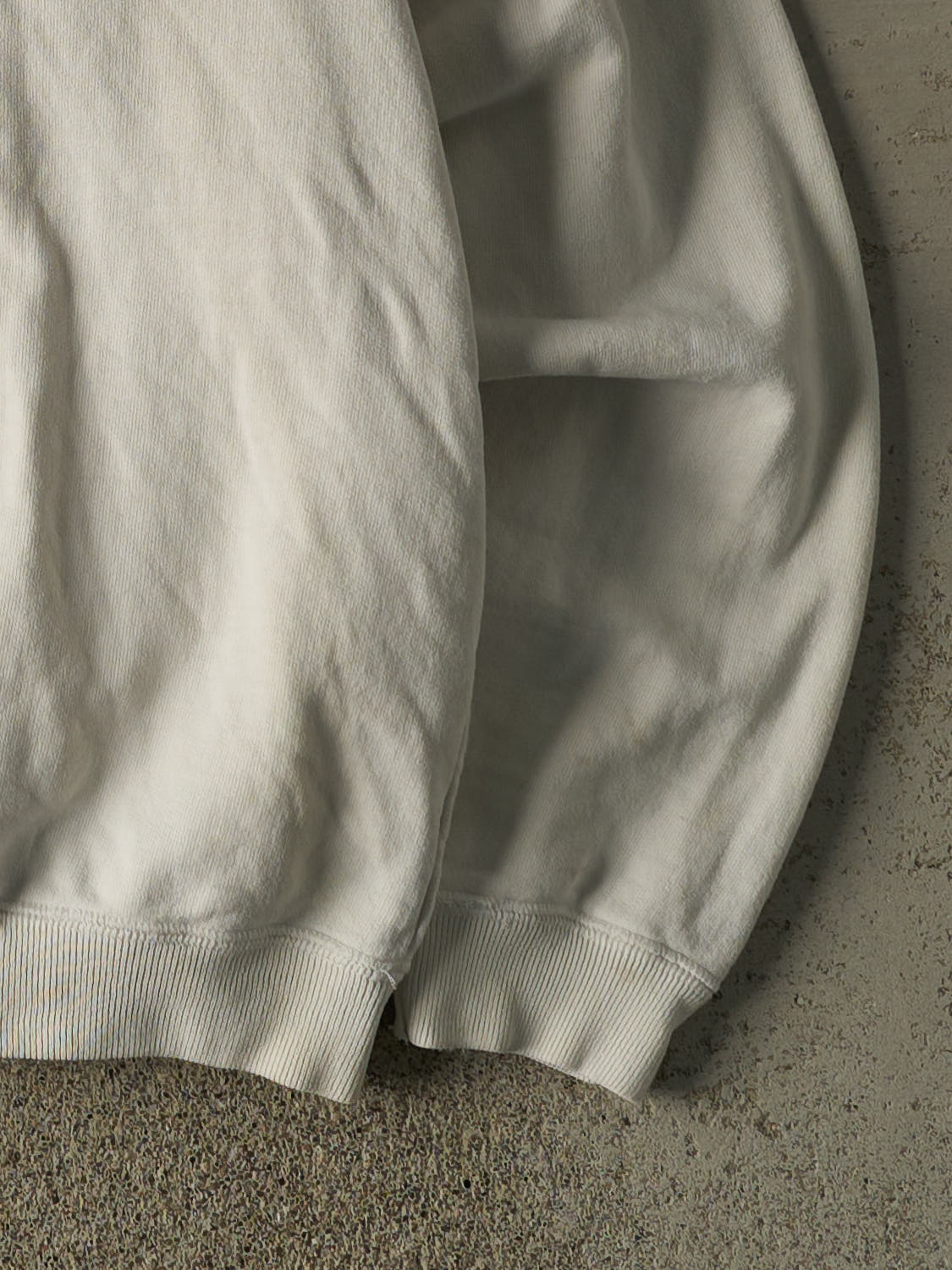 Vintage 90s White Roots BMW Logo Quarter Zip Sweatshirt (XL/XXL)