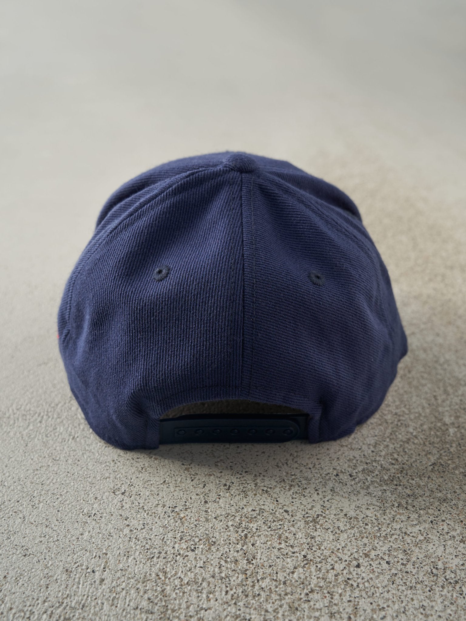 Vintage Y2K Navy Blue New York Rangers Embroidered Snapback