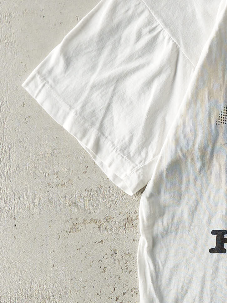 Vintage 90s White Hong Kong Single Stitch Tee (M)
