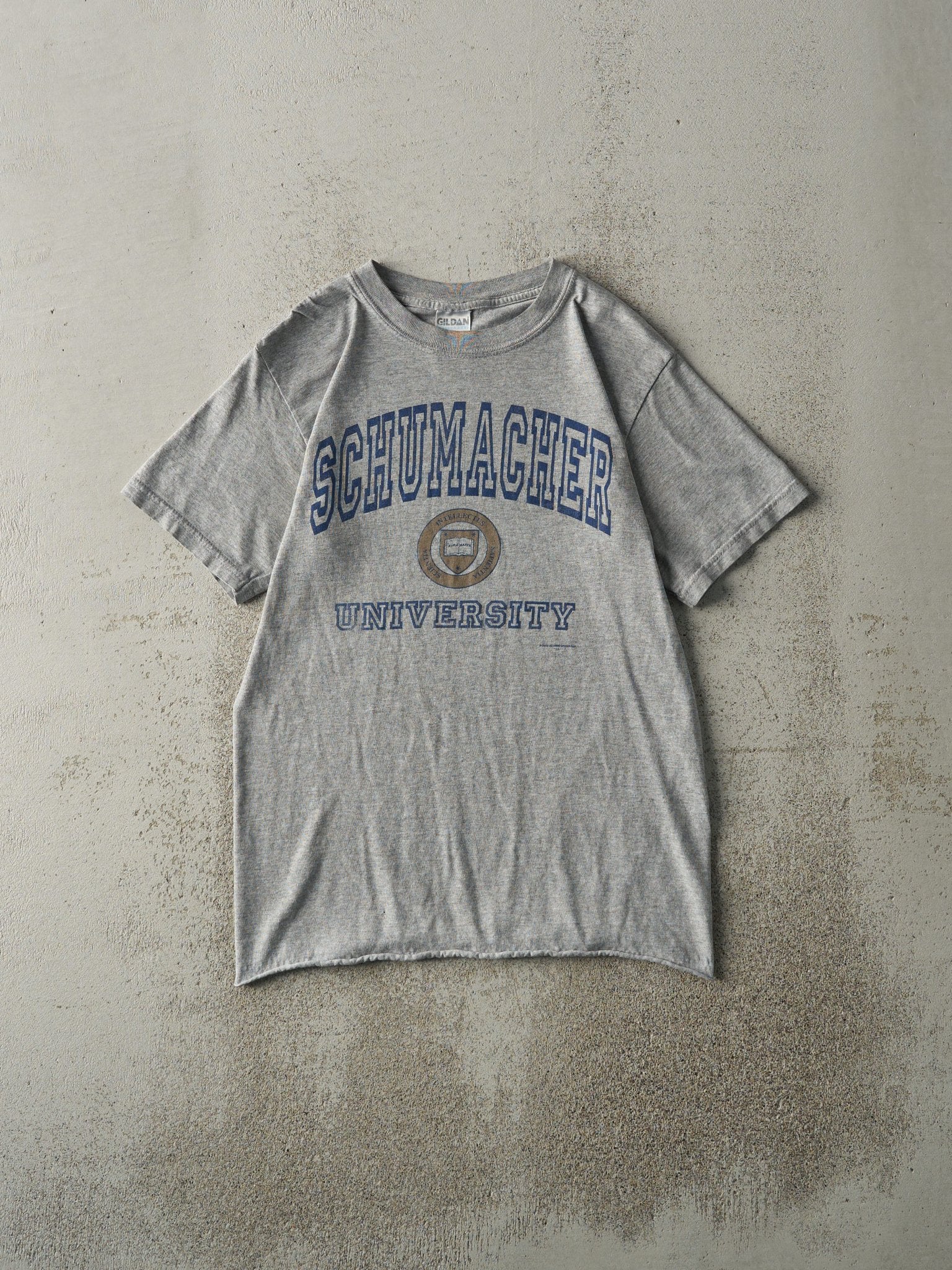 Vintage 02' Grey Schumacher University Tee (XS)