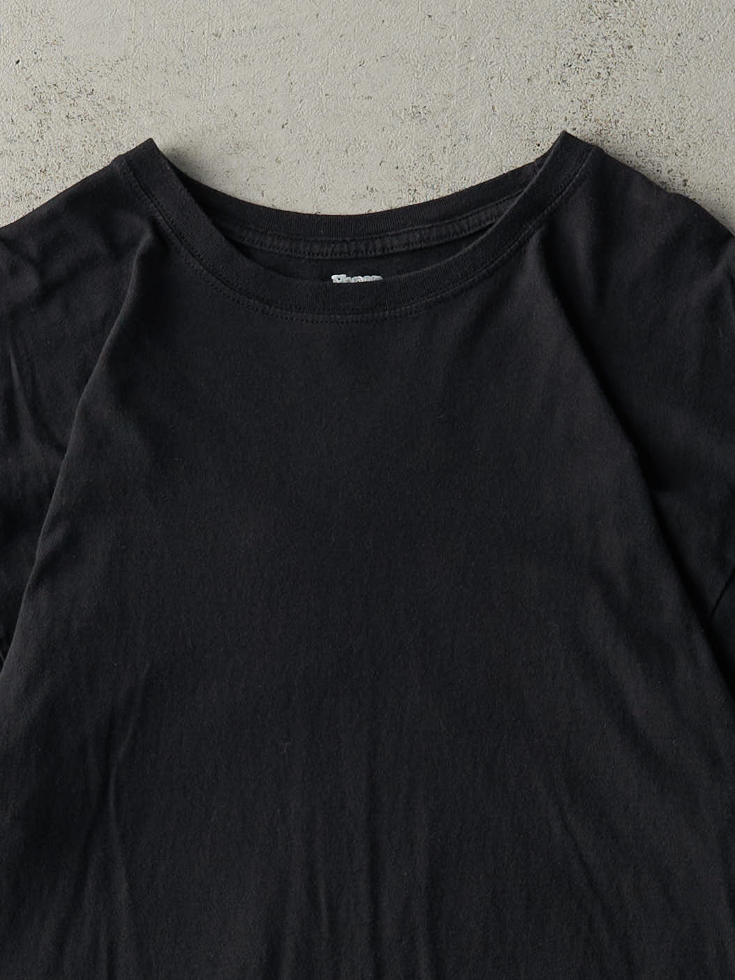 Y2K Black Supreme x Hanes Blank Tee (M)