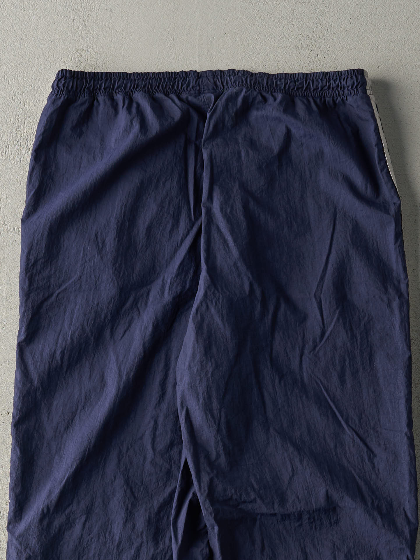 Vintage 90s Navy Blue Adidas Track Pants (32x29.5)