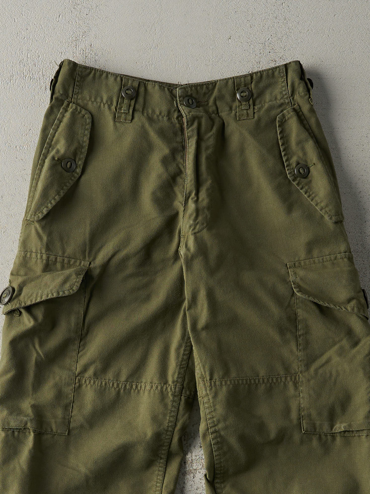 Vintage 87' Green Lightweight Combat Trouser MKIII Army Pants (26x25.5)