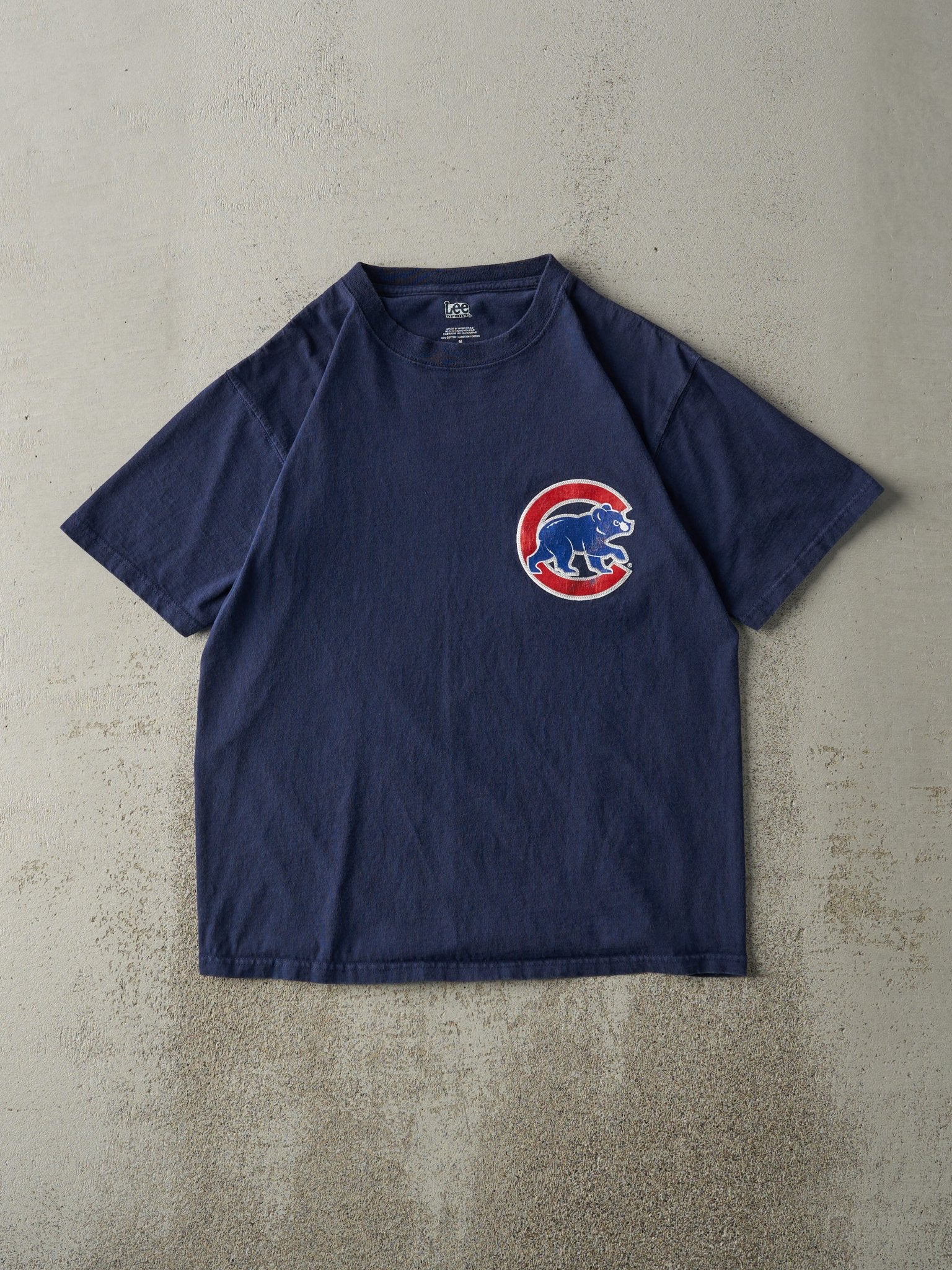 Vintage 07' Navy Blue Chicago Cubs #12 Alfonso Soriano Tee (M)
