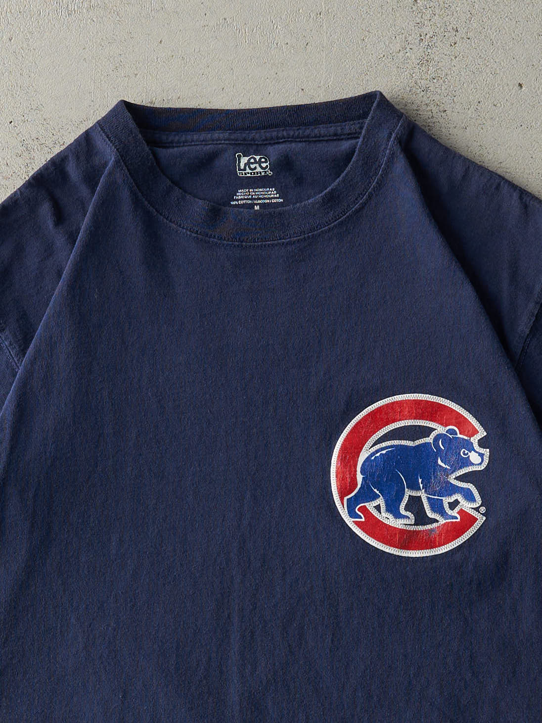 Vintage 07' Navy Blue Chicago Cubs #12 Alfonso Soriano Tee (M)
