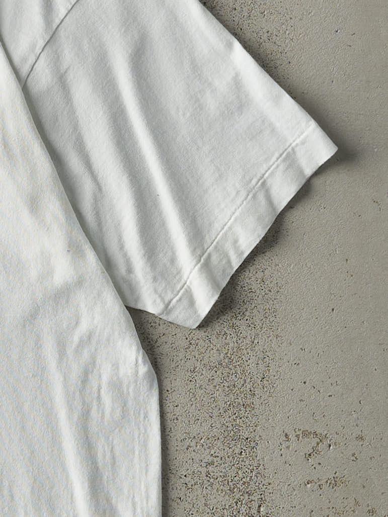 Vintage 90' White New York Single Stitch Tee (M)